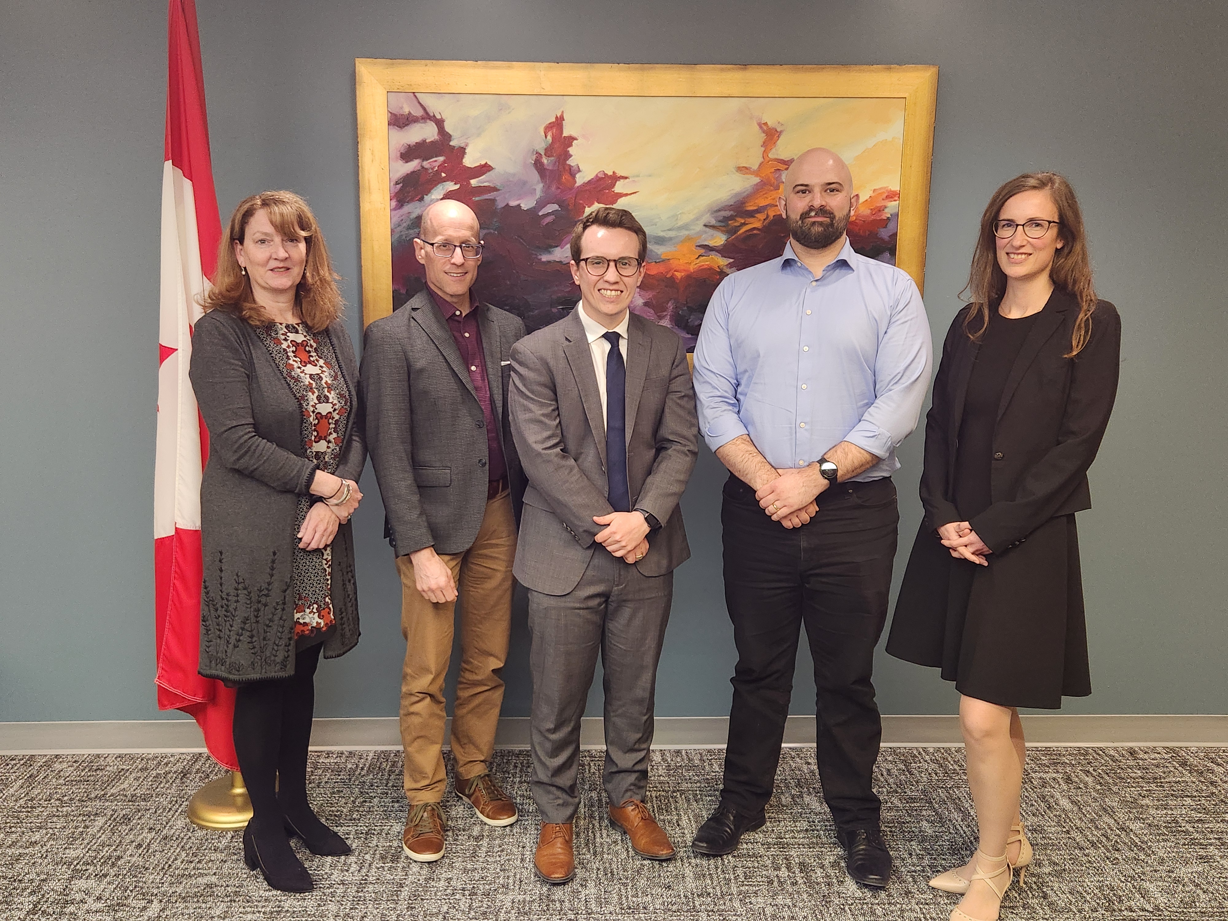 Photo de l’équipe des services juridiques.